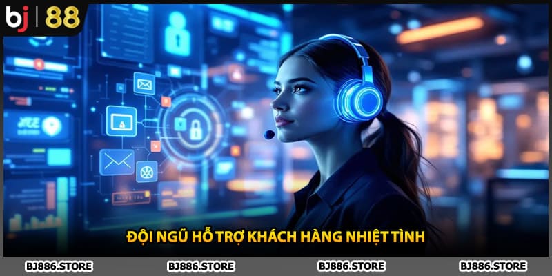 Đội ngũ hỗ trợ khách hàng nhiệt tình